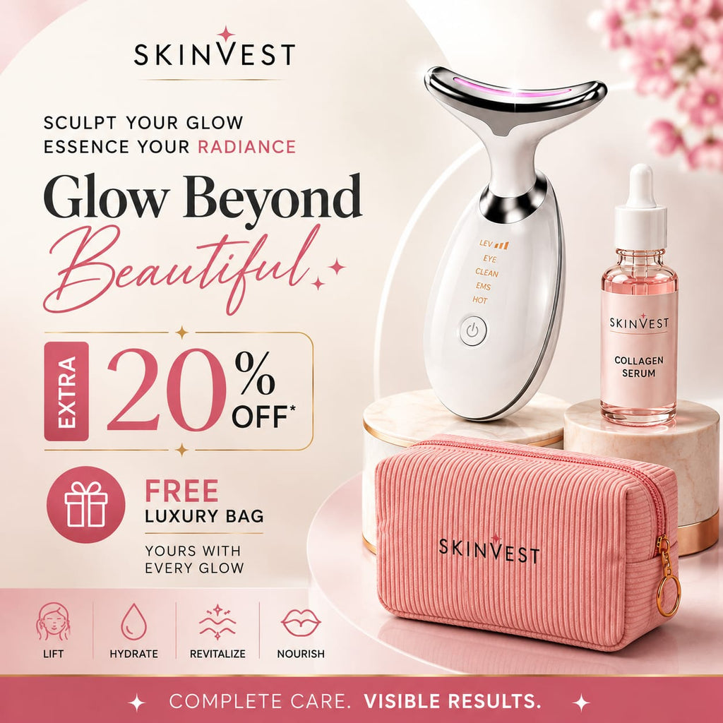 Skinvest 7-LED Facial & Neck Device